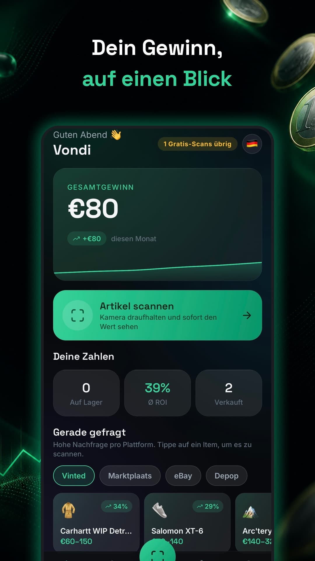 Vondi screenshot 2